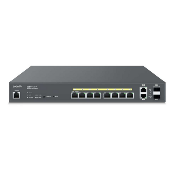 Комутатор керований рівня 2 EnGenius ECS1112FP 630468ua фото