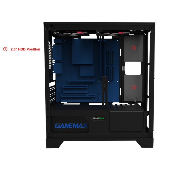 Корпус GameMax H602-BK 630521ua фото