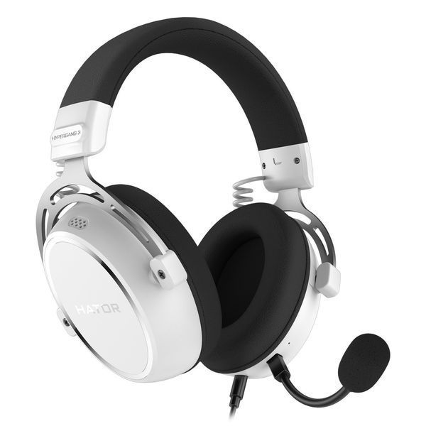 Наушники с микрофоном Hator Hypergang 3 White (ESH06) 579412ua фото