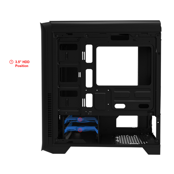 Корпус GameMax H602-BK 630521ua фото