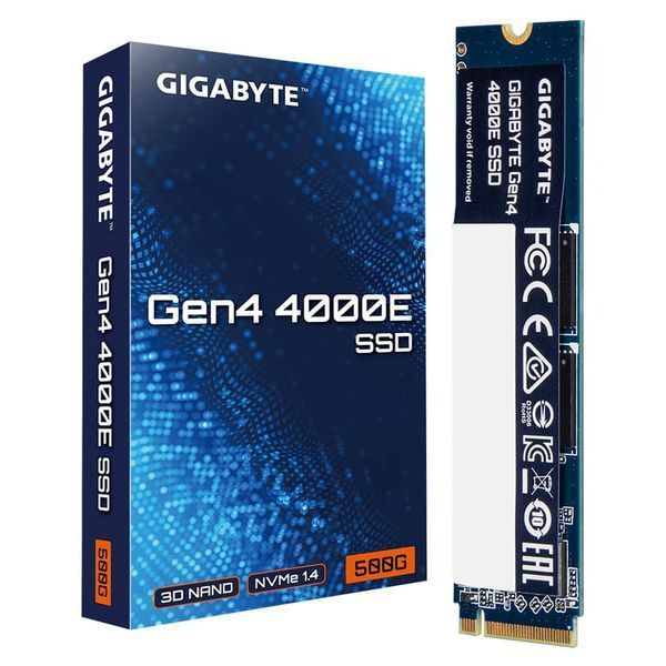 SSD накопичувач Gigabyte Gen4 4000E 500 GB (G440E500G) 515285ua фото