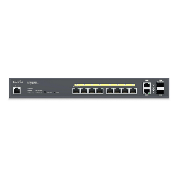 Комутатор керований рівня 2 EnGenius ECS1112FP 630468ua фото