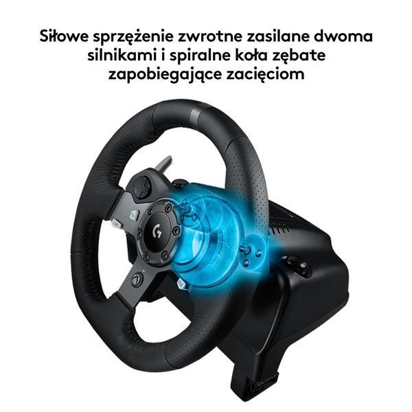 Комплект (руль, педали) Logitech G920 Driving Force (941-000123) 323221ua фото