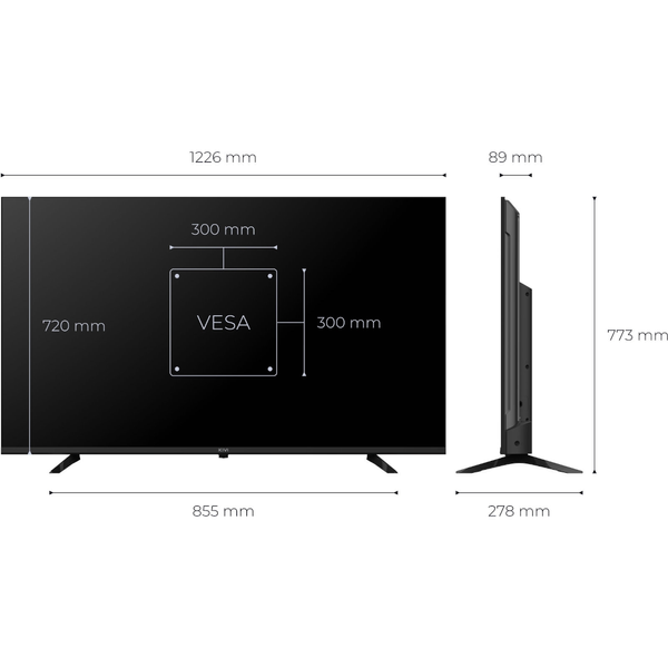 Телевизор Kivi 55U820KB 628780ua фото