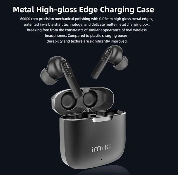 Наушники TWS Imilab imiki Earphone MT2 Black 579205ua фото