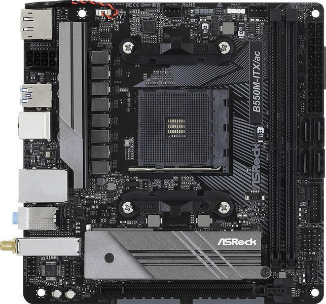 Материнская плата ASRock B550M-ITX/ac 343045ua фото