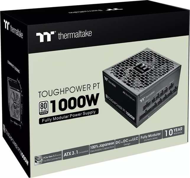 Блок живлення Thermaltake Toughpower PT 1000W (PS-TPP-1000FNFAPE-1) 618734 фото