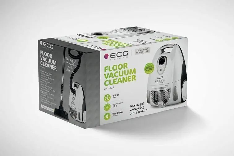 Пилосос з мішком Ecg VP 3189 S 484109 фото