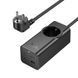 Мережевий фільтр Hoco NS9 Wisdom 1-position Black 626960ua фото 4