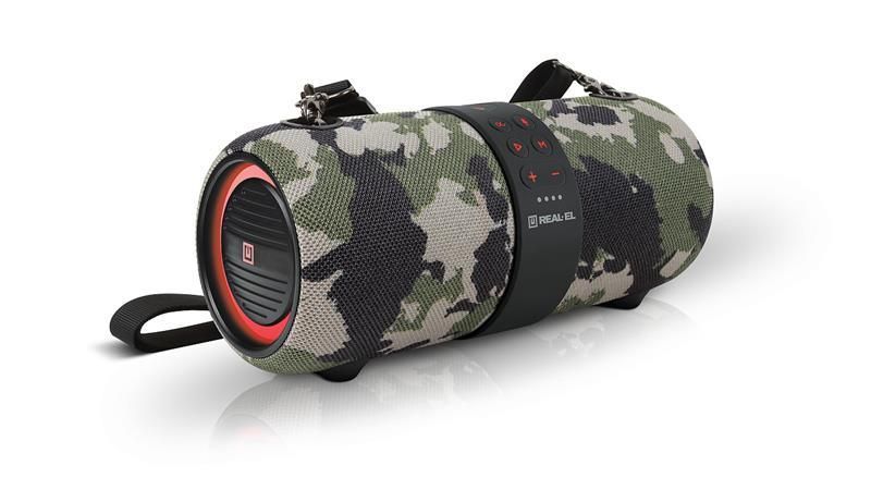 Портативна колонка Real-El X-733 Camo (EL121600020) 580018ua фото
