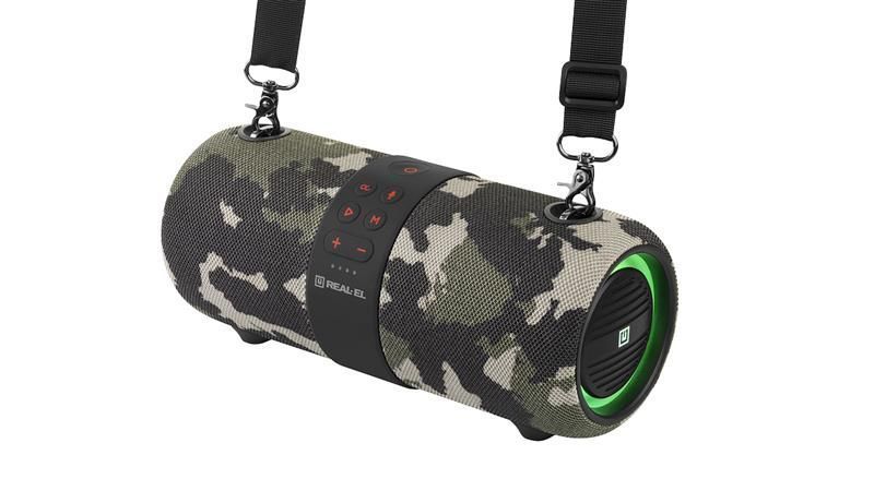 Портативна колонка Real-El X-733 Camo (EL121600020) 580018ua фото