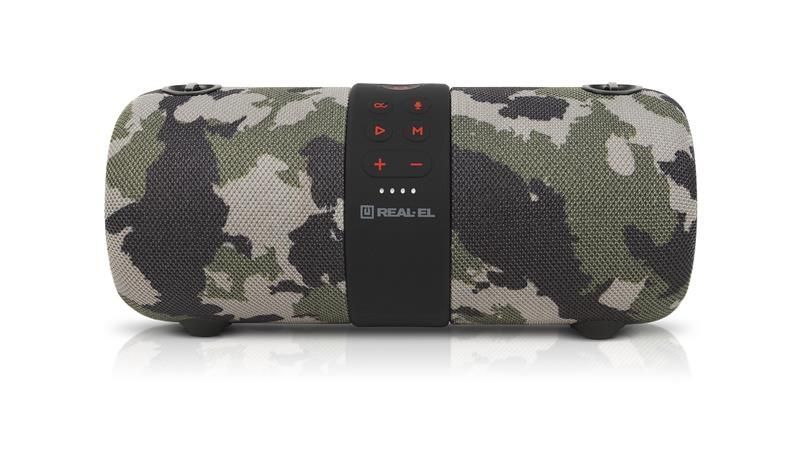Портативна колонка Real-El X-733 Camo (EL121600020) 580018ua фото