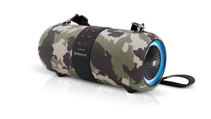 Портативна колонка Real-El X-733 Camo (EL121600020) 580018ua фото