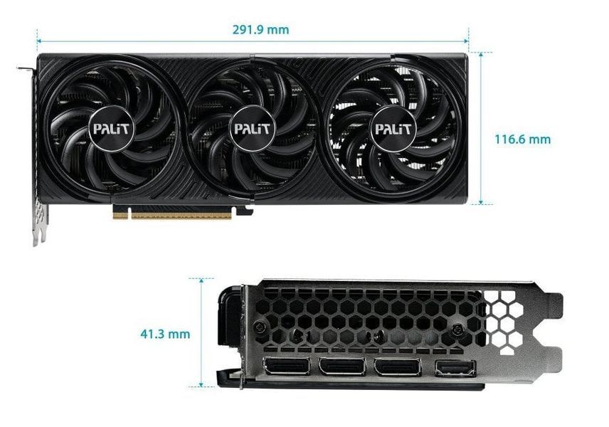 Видеокарта Palit GeForce RTX 5070 Infinity 3 (NE75070019K9-GB2050S) 577644ua фото