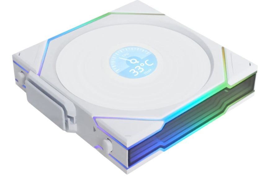 Вентилятор Lian Li Uni Fan TL Wireless LCD 120 White (12TLLCD1W1W) 618083 фото