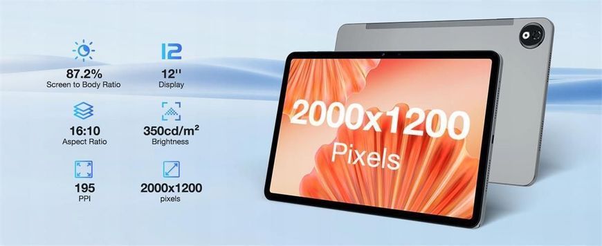 Планшет Doogee T20 Ultra 12/256GB Gray 609167ua фото