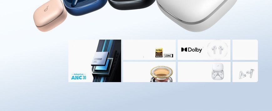 Навушники TWS Anker Soundcore Liberty 5 Apricot (A3957G51) 595570ua фото