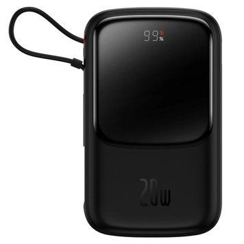 Внешний аккумулятор (павербанк) Baseus Qpow Pro Digital Display Fast Charge 10000mAh 20W (PPQD020001) 627173ua фото