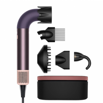 Фен Dyson HD18 Supersonic Professional Hair Dryer Curly+Coily Jasper Plum (123486-01) 622465ua фото
