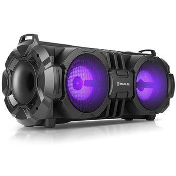 Портативна колонка Real-El X-737 Black (EL121600016) 580019ua фото