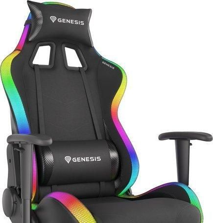 Комп'ютерне крісло для геймера Genesis Trit 500 RGB Black 312193 фото