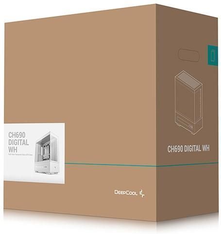 Корпус Deepcool CH690 Digital White (R-CH690-WHNNA0D-G-1) 606652ua фото
