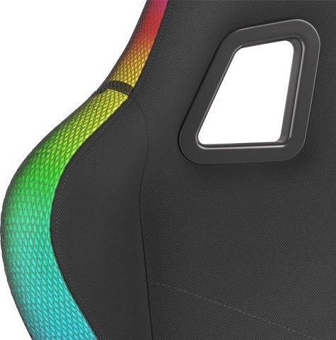 Комп'ютерне крісло для геймера Genesis Trit 500 RGB Black 312193 фото