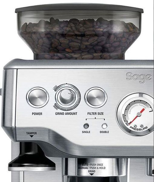 Кофеварка рожковая эспрессо Sage Barista Express SES875BSS 312005 фото