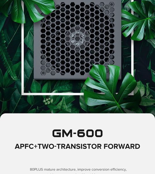 Блок питания GameMax GM-600 Modular Black 627730ua фото