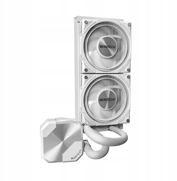 Водяне охолодження Montech HyperFlow Silent 240 White 619141 фото