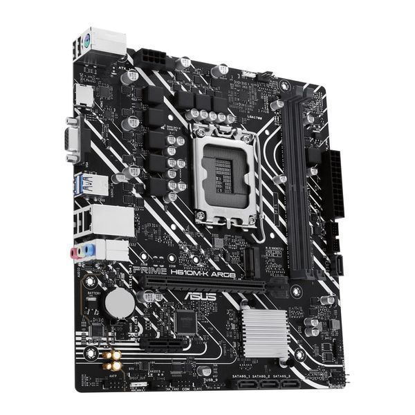 Материнська плата Asus Prime H610M-K ARGB (90MB1G90-M0EAY0) 519427ua фото