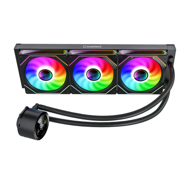Водяне охолодження GameMax IceBurg 360 Digital BK 628009ua фото