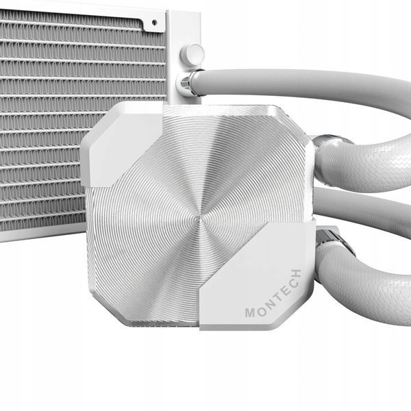 Водяне охолодження Montech HyperFlow Silent 240 White 619141 фото