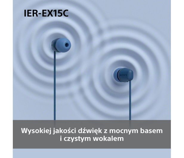 Навушники з мікрофоном Sony IER-EX15C Pink 615773ua фото
