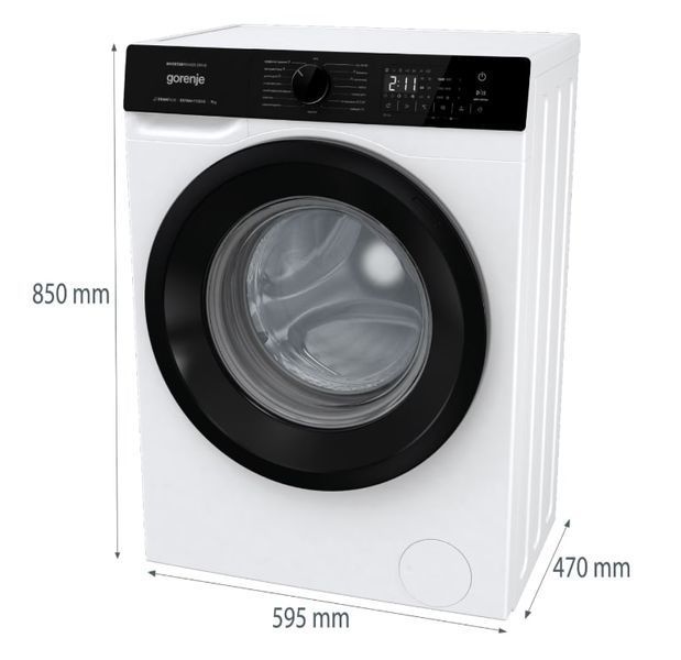 Пральна машина автоматична Gorenje WNHA74SAS 580075ua фото