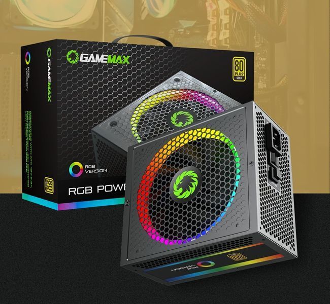 Блок живлення GameMax RGB-1050 PRO BK 630416ua фото