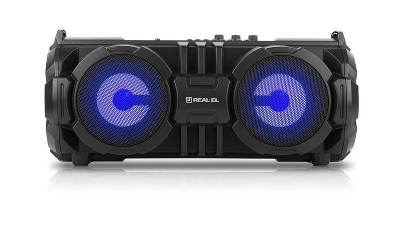 Портативная колонка Real-El X-737 Black (EL121600016) 580019ua фото