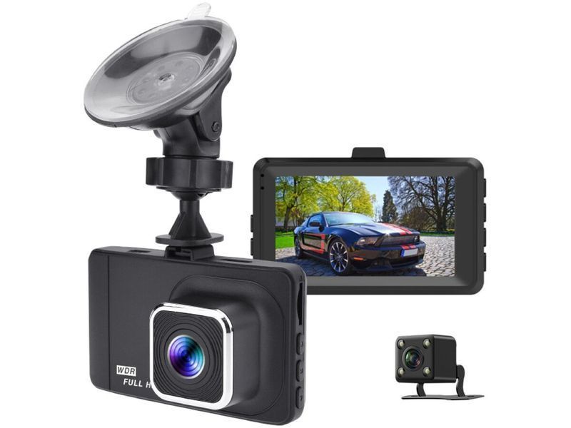 Автомобильный видеорегистратор CarCam T418 Dual 622546ua фото