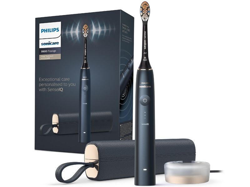 Электрическая зубная щетка Philips Sonicare 9900 Prestige SenseIQ HX9992/12 362161ua фото