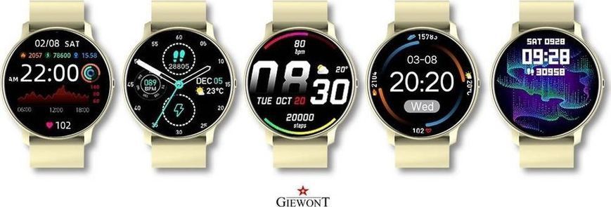 Смарт-годинник Giewont GW120-6 Ivory Effect 621721 фото