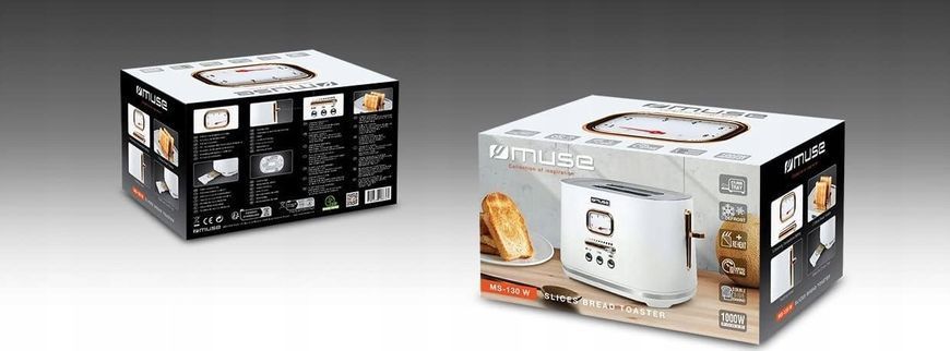 Тостер Muse MS-130 W 622034 фото