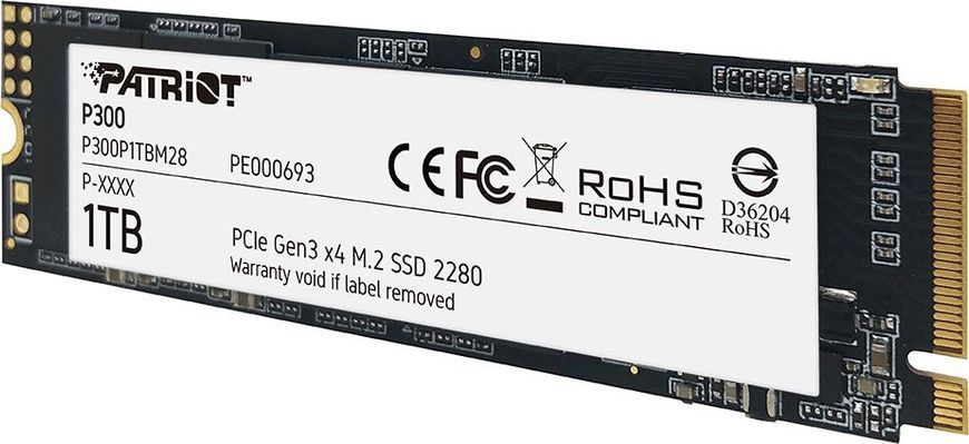 SSD накопитель Patriot P300 1 TB (P300P1TBM28) 462787ua фото