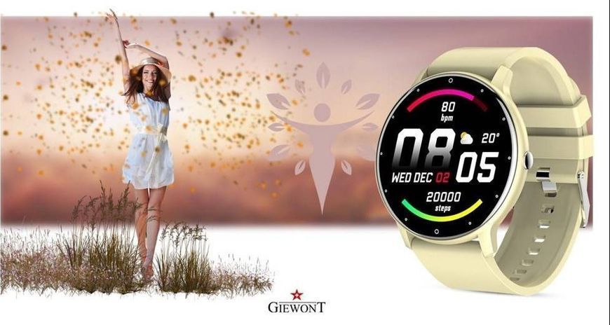 Смарт-годинник Giewont GW120-6 Ivory Effect 621721 фото
