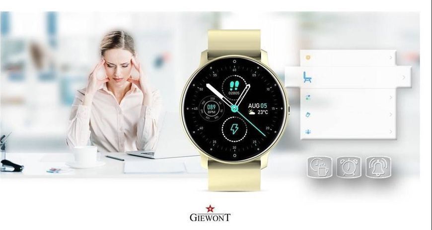 Смарт-годинник Giewont GW120-6 Ivory Effect 621721 фото