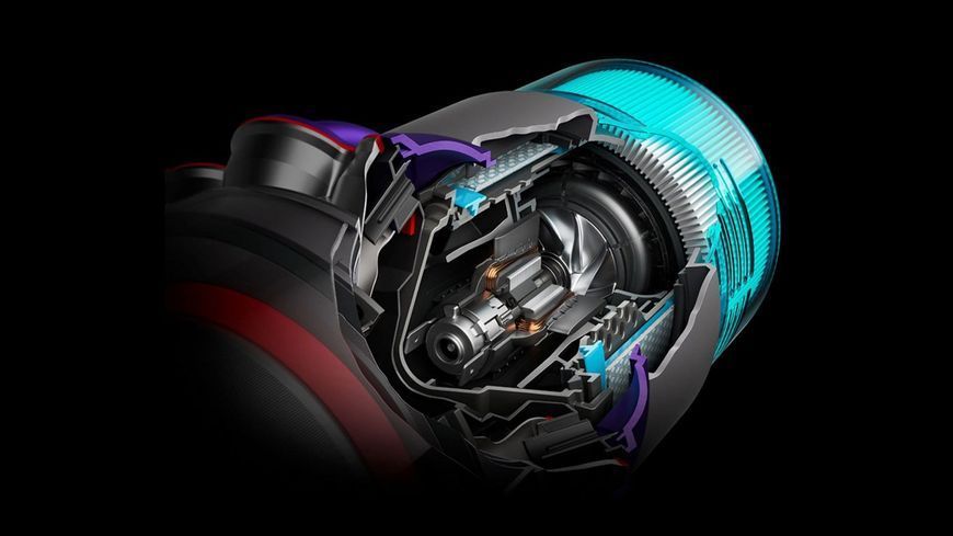 Пылесос 2в1 (вертикальный + ручной) Dyson Gen5detect Absolute Nickel/Purple (446989-01) 506771 фото