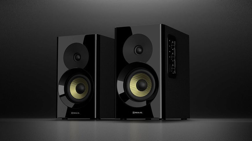 Мультимедийная акустика Real-El S-470 Black (EL121200018) 623303ua фото