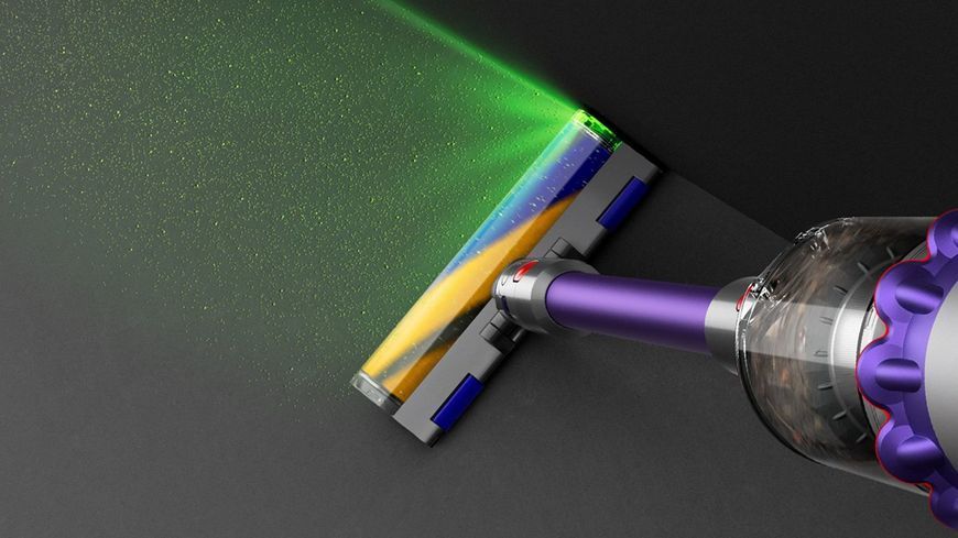 Пылесос 2в1 (вертикальный + ручной) Dyson Gen5detect Absolute Nickel/Purple (446989-01) 506771 фото