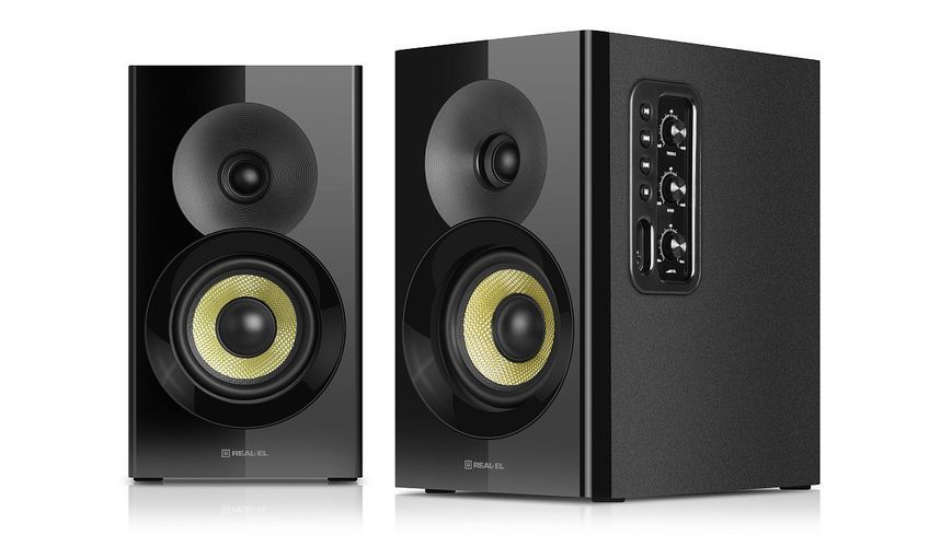 Мультимедийная акустика Real-El S-470 Black (EL121200018) 623303ua фото