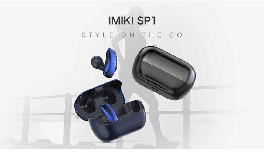 Навушники TWS Imilab iMiki SP1 Black 579206ua фото