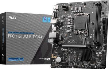 Материнская плата MSI PRO H610M-E DDR4 473873ua фото